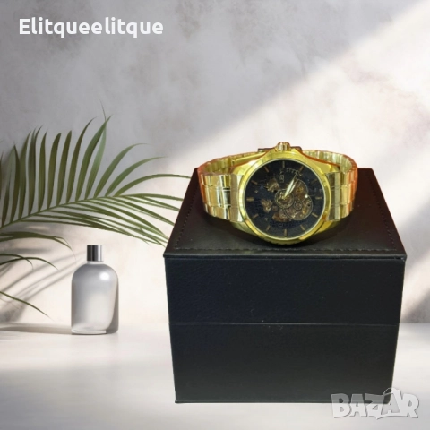 Луксозен механичен часовник LEIYI – стил, класа и прецизност, снимка 3 - Мъжки - 52278922