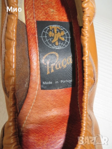 Португалски обувки Praga, естествена кожа, номер 38, снимка 4 - Дамски ежедневни обувки - 53962259