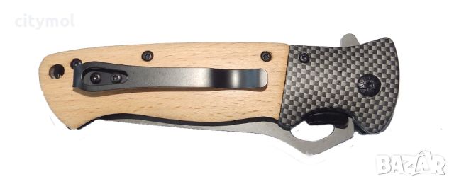 Масивен, сгъваем нож, Browning 95 х 220, снимка 3 - Ножове - 45209943