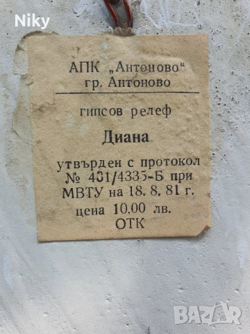 Гипсов релеф , снимка 4 - Декорация за дома - 50485550