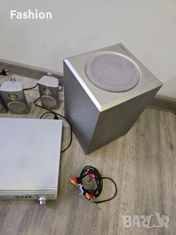 Аудио система. DVD е Panasonic. Колонките и буфера PHILIPS, снимка 5 - Аудиосистеми - 53412705