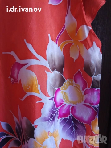 модерна туника с цветя, снимка 3 - Туники - 54095601