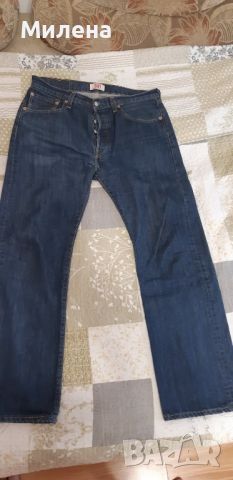 Мъжки дънки W34 L32 и риза Levi's , снимка 3 - Ризи - 45263436