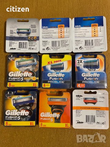 GILLETTE Fusion Proglide,Proshield,Power , снимка 3 - Мъжка козметика - 18696061