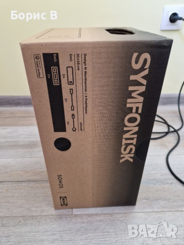 Продавам нова WiFi тонколона SONOS SYMFONISK (черна), снимка 1 - Bluetooth тонколони - 44994103