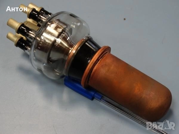 Вакуум лампа Tungsram, модел 3V5T, снимка 4 - Друга електроника - 52153772