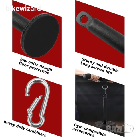 Накрайник за тежести за фитнес НОВ, снимка 2 - Фитнес уреди - 53879477