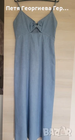 Дънкова рокля размер М 