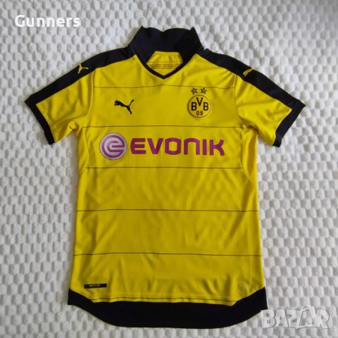 Borussia Dortmund 15/16 Home Shirt #10 Mkhitaryan, снимка 2 - Спортни дрехи, екипи - 46354381