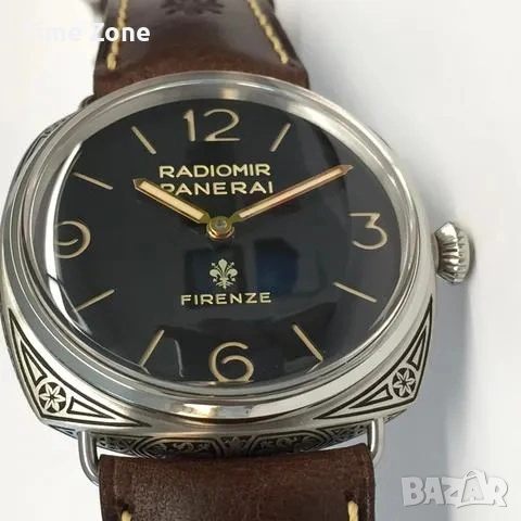 Panerai Radiomir Firenze Acciaio 47mm Manual Winding, снимка 3 - Мъжки - 54048079