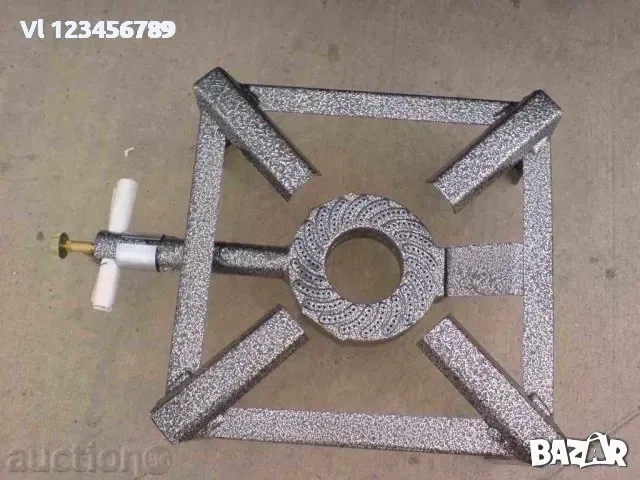 Български газов котлон, пиростия, саджак с горелка 9 КВт, снимка 3 - Котлони - 53921835