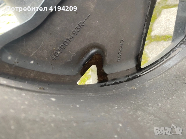 Джанти кашкай Renault Nissan Bmw , снимка 8 - Гуми и джанти - 53921159