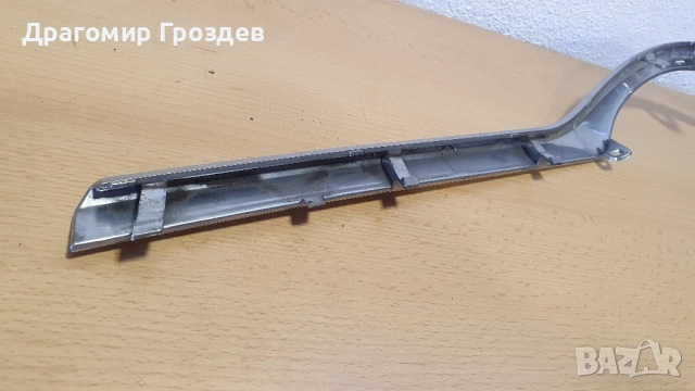 Хром лайстна за радиаторна решетка (маска) за Toyota Yaris / Тойота Ярис (2014-2017), снимка 9 - Части - 52532766