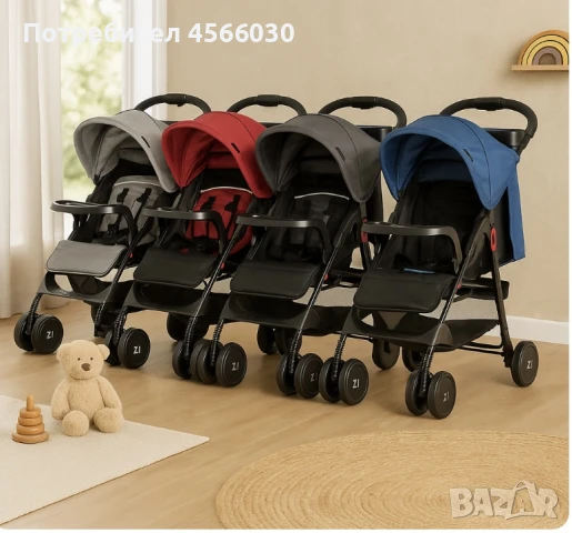 Лятна детска количка Zizito Adel., снимка 1