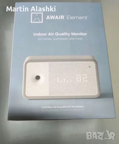 Awair Element air quality sensor, снимка 1 - Друга електроника - 45769862