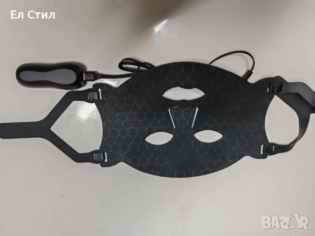 LED Маска за лице със 7 светлинни режима – Домашна фототерапия за по-чиста и спокойна кожа, снимка 11 - Други - 53567323