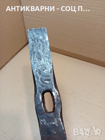 Соц Стар Ръчно Кован Каменоделски Чук 1.400кг. НОМЕР 1634., снимка 8 - Антикварни и старинни предмети - 53878902