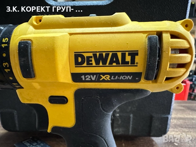 Aкумулаторен винтоверт DeWALT DCD710 с 2 батерии и зарядно, снимка 5 - Винтоверти - 52052927