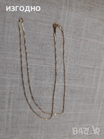 140€ 14 КАРАТА ФИННА ЗЛАТНА ВЕНЕЦИАНСКА ПЛЕТКА СИНДЖИРКА, снимка 2 - Колиета, медальони, синджири - 53703679