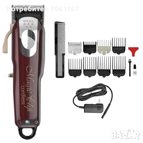Професионална машинка за подстригване Wahl Cordless Magic Clip, снимка 6 - Други - 50803837
