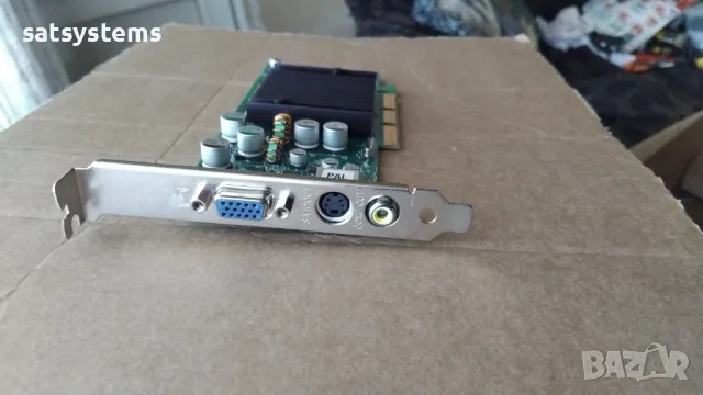 Видео карта NVidia GeForce 4 Asus V9180SE 64MB DDR 64bit AGP, снимка 2 - Видеокарти - 35479891