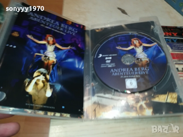 ANDREA BERG-ORIGINAL DVD+КНИЖКА 1109251658, снимка 2 - DVD дискове - 51681271