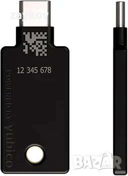 Yubico - YubiKey 5C NFC - USB и NFC ключ за сигурност с двуфакторно удостоверяване, снимка 2 - Друга електроника - 54092888