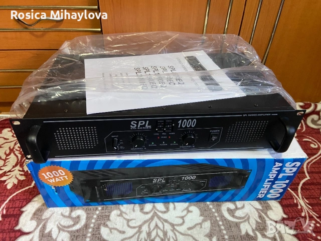 Усилвател SPL 1000 вата, снимка 2 - Ресийвъри, усилватели, смесителни пултове - 53052133