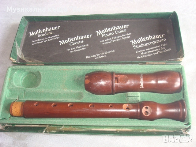 Блок флейта сопрано Mollenhauer
