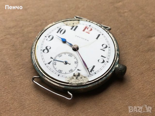 стар военен /тренч, милитари/ ръчен часовник "INVICTA", снимка 7 - Антикварни и старинни предмети - 45553717