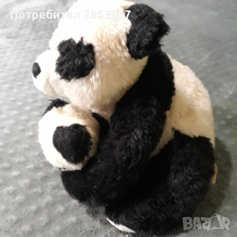 Плюшена играчка Панда с бебе, снимка 4 - Плюшени играчки - 45018320
