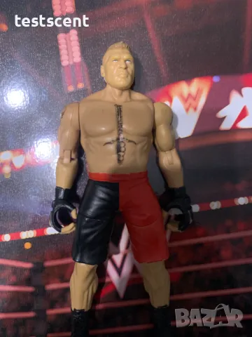 Екшън фигура WWE Brock Lesnar Брок Леснар Super Striker играчка WWE MMA UFC, снимка 11 - Фигурки - 48230646