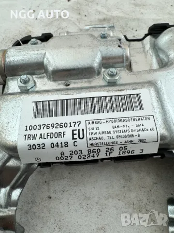 Airbag за Mercedes-Benz C-Class Sedan (W203) A 203 860 26 05, снимка 2 - Части - 47986626