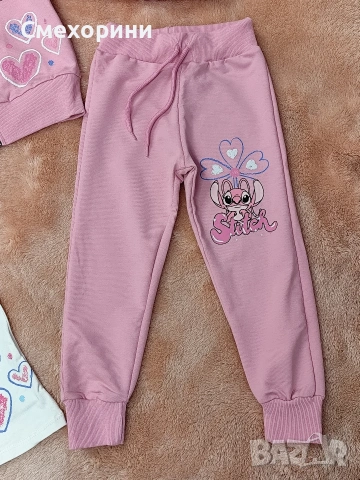 Детски памучен комплект Стич, от тънко трико , снимка 8 - Детски комплекти - 53004672