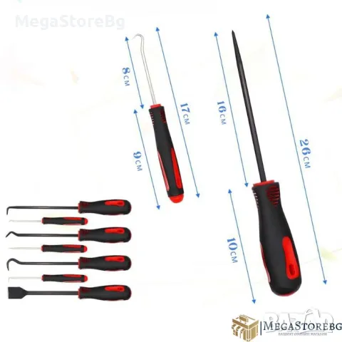 Комплект Шило и Куки 9 БР/К-Т/ PA791, снимка 5 - Аксесоари и консумативи - 49767597