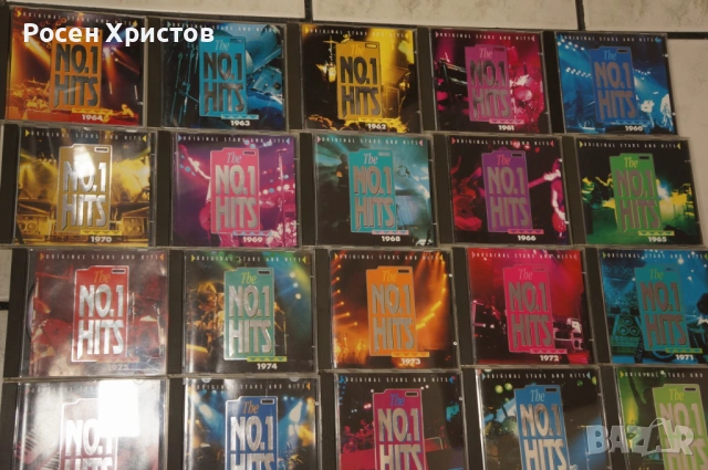 The No.1 Hits 1960-1989 (30 CDs) включително книжка, снимка 5 - CD дискове - 53223192