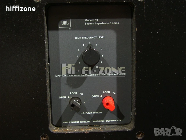 Тонколони  JBL model l19 , снимка 12 - Тонколони - 53414920