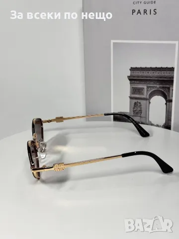 Miu Miu Слънчеви Очила С UV400 Защита С ПОДАРЪК🎁Калъф Миу Миу - Различни Цветове Код E94, снимка 6 - Слънчеви и диоптрични очила - 50230976