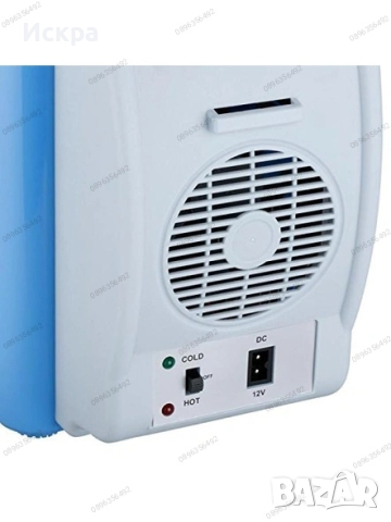 мини хладилник за топло и студено за кола, снимка 2 - Хладилни чанти - 45040166