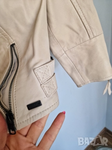 Страхотно дамско кожено яке TAGHA размер М, снимка 7 - Якета - 51764497