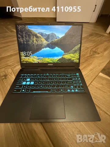 Лаптоп MSI Cyborg 15 A13VF, снимка 4 - Лаптопи за игри - 52859612