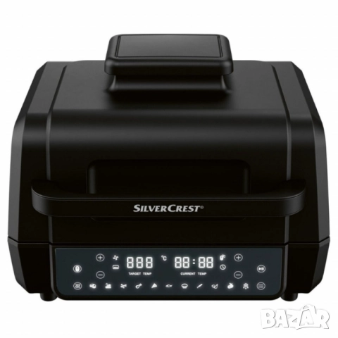 Уред 2 в 1 SilverCrest Air Fryer with Grill – хрупкаво, вкусно и без мазнина, снимка 6 - Друга електроника - 51851901