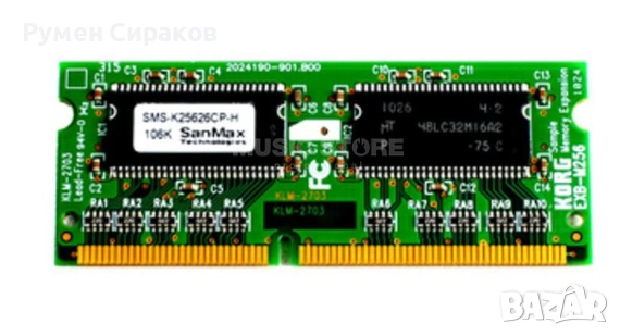 KORG рам памет; memory КОРГ