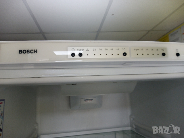 Комбиниран хладилник с фризер с два компресора Бош Bosch 2 години гаранция!, снимка 5 - Хладилници - 45032161