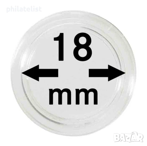  Lindner PVC капсули – опаковка 10 бр един размер, снимка 5 - Нумизматика и бонистика - 35280882