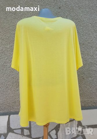 3XL Нова блуза Janina с пайети, снимка 6 - Туники - 46435398