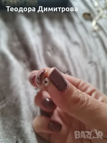 Дамски сребърни обеци, снимка 4 - Обеци - 49764901