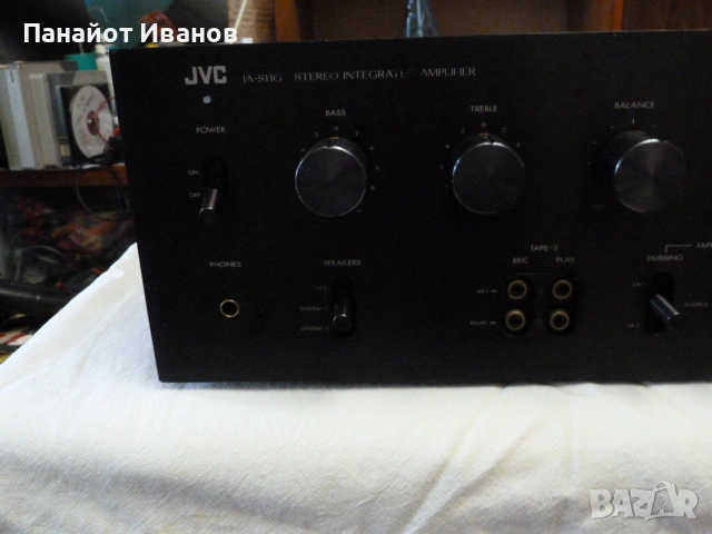 JVC JA-S11 стерео усилвател /черен/, снимка 2 - Ресийвъри, усилватели, смесителни пултове - 53398774