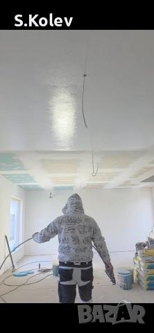 Работа в Хърватия (боядисване и шпакловка)