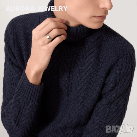 CARTIER Love White Gold Classic Model Пръстен, снимка 9 - Пръстени - 52879471